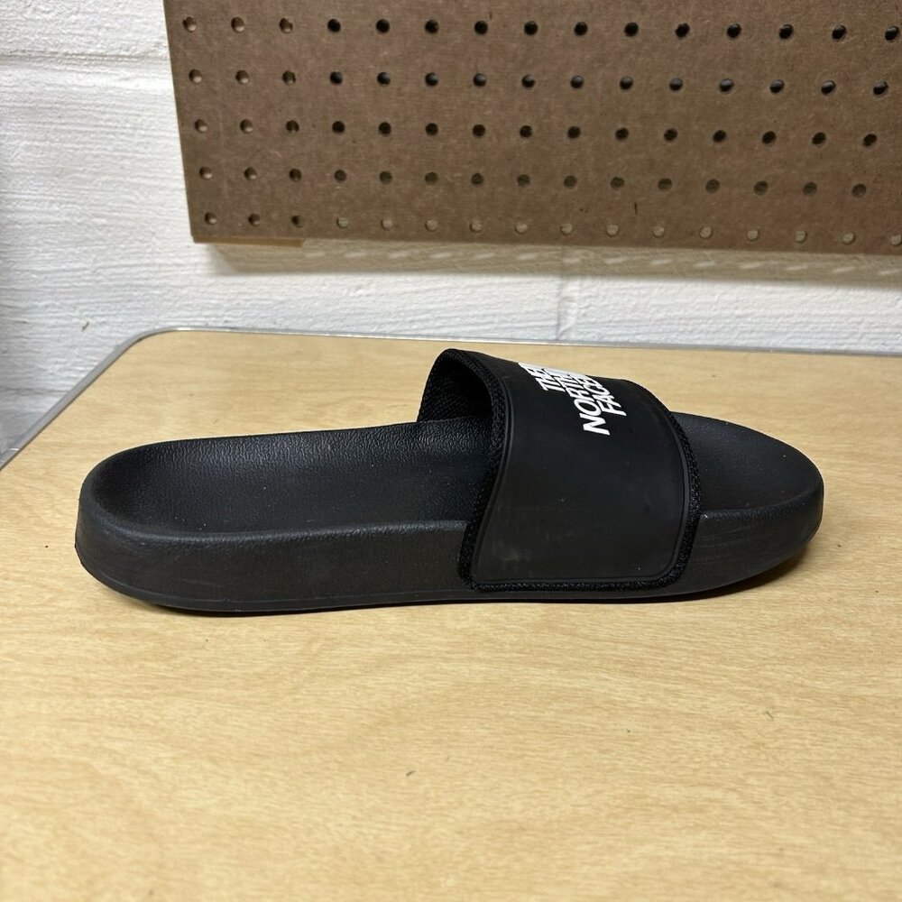 The North Face Base Camp TNF Black White Slides Slip-On Sandals Shoes Women's 10 - Picture 5 of 9